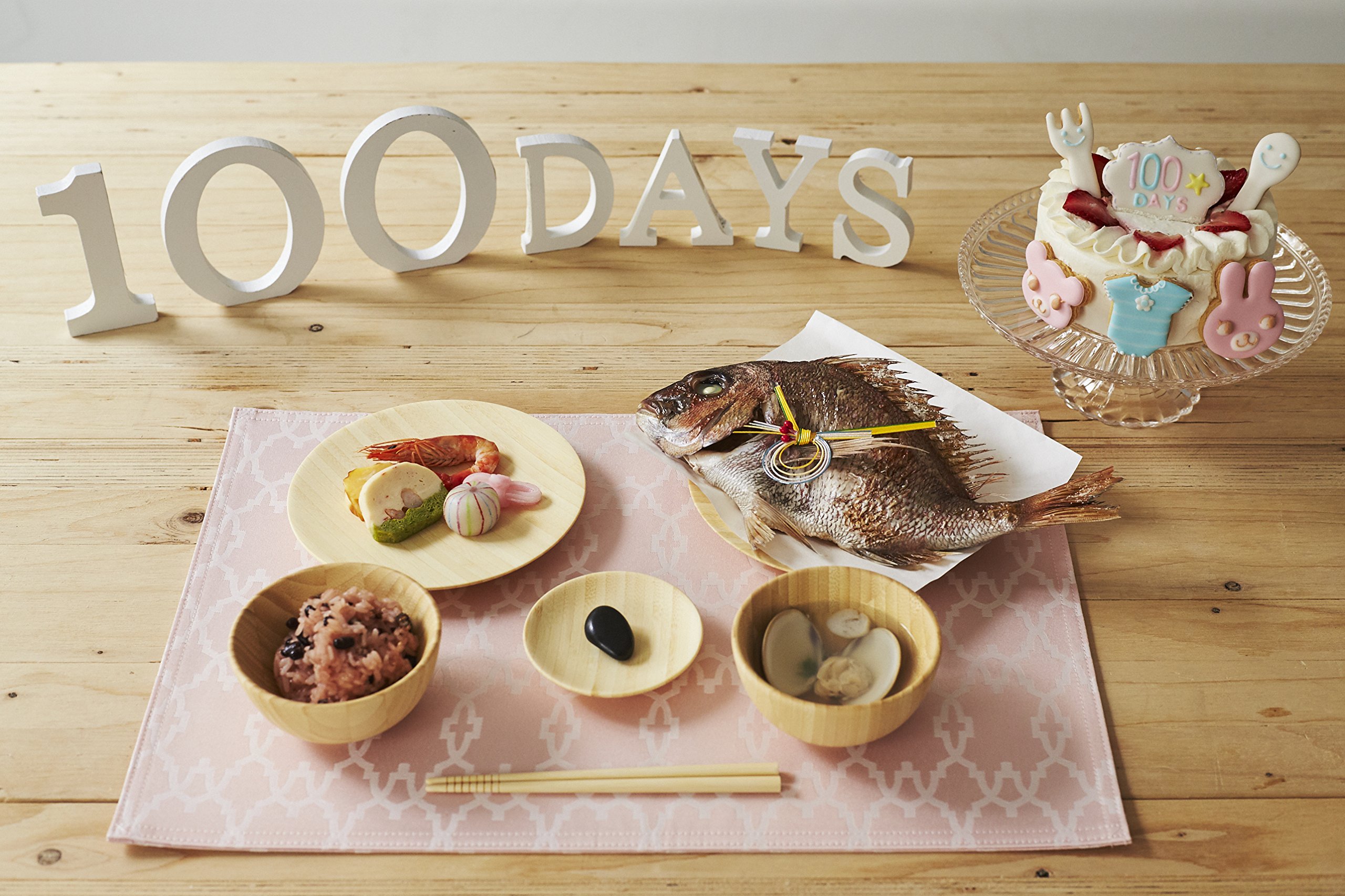 Amazon.co.jp: お食い初めケーキ 100日祝い お食い初め はれももか